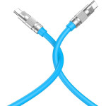 XO NB-Q228B OD6.0 ������� �������� Silicone PD60W TYPE-C �� TYPE-C L=1.2M, ����� - (NBQ228B)