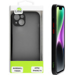 Lime Successories Lime ���� Iphone 14 6.1'' Hardshell Fusion Full Camera Protection Black With Red KEYS