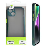 Lime Successories Lime ���� Iphone 14 6.1'' Hardshell Fusion Full Camera Protection Green With Yellow KEYS