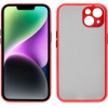 Lime Successories Lime ���� Iphone 14 6.1'' Hardshell Fusion Full Camera Protection Red With Black KEYS