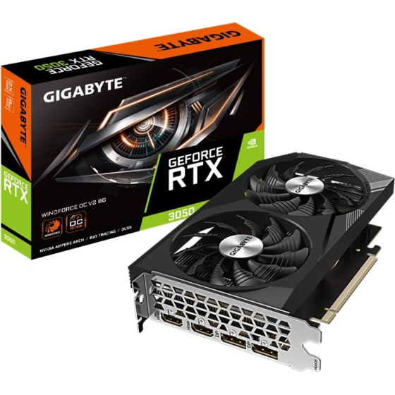 Gigabyte Vga 8GB, GDDR6 - (GV-N3050WF2OCV2-8GD)