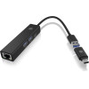 Icy Box IB-HUB1439-LAN