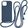 Vivid Crossbody Cover Apple Iphone 15 Navy Blue - (VICROSS396NAVYBL)
