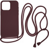 Vivid Crossbody Cover Apple Iphone 15 Pro Max Wine Red - (VICROSS398WINERD)