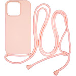 Vivid Crossbody Cover Apple Iphone 15 Pro Pink - (VICROSS397PK)