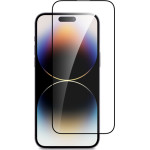 Vivid Full Face Tempered Glass Apple Iphone 15 Pro Black - (VITEMP397BK)