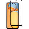 Vivid Full Face Tempered Glass Redmi 13C Black - (VITEMP343BK)