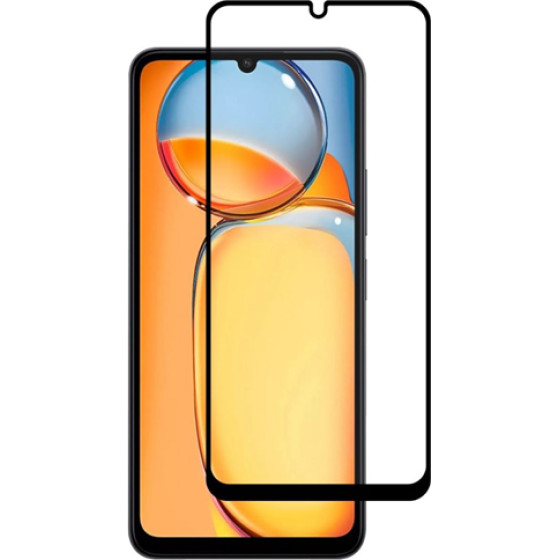 Vivid Full Face Tempered Glass Redmi 13C Black - (VITEMP343BK)