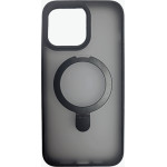Vivid Magsafe Ring Stand Case Apple Iphone 15 Pro Black - (VIMAGRING397BK)