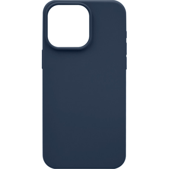 Vivid Silicone Cover Apple Iphone 15 Pro Max Navy Blue - (VISILI398NAVYBL)