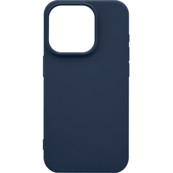 Vivid Silicone Cover Apple Iphone 15 Pro Navy Blue - (VISILI397NAVYBL)