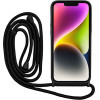 Vivid Silicone Cover Lace Apple Iphone 14 Plus Black - (VISILACE295BK)
