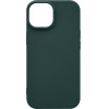 Vivid Silicone Cover Apple Iphone 15 Army Green - (VISILI396ARMYGR)