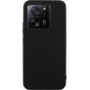Vivid Set Silicone Matte Case + Full Face Tempered Glass Xiaomi 13T Black - (VIMAT323GLASSBK)