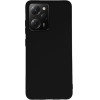 Vivid Set Silicone Matte Case + Tempered Glass Poco X5 Pro/Note 12 Pro 5G Black - (VIMAT286BKGLASSTN)