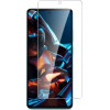 Vivid Set Silicone Matte Case + Tempered Glass Poco X5 Pro/Note 12 Pro 5G Black - (VIMAT286BKGLASSTN)