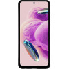 Vivid Set Silicone Matte Case + Tempered Xiaomi Redmi Note 12S Black - (VIMAT312BKGLASSTN)