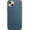Apple Iphone 15 Plus Finewoven Case With Magsafe Pacific Blue - (MT4D3ZMA)