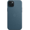 Apple Iphone 15 Plus Finewoven Case With Magsafe Pacific Blue - (MT4D3ZMA)
