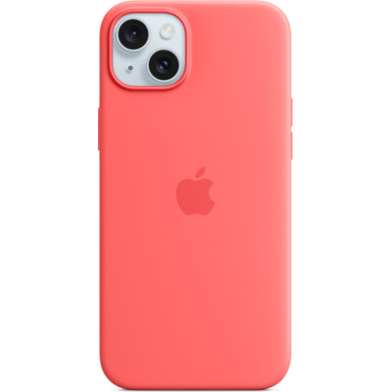 Apple Iphone 15 Plus Silicone Case With Magsafe Guava - (MT163ZMA)