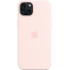 Apple Iphone 15 Plus Silicone Case With Magsafe Light Pink - (MT143ZMA)