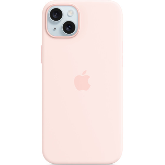 Apple Iphone 15 Plus Silicone Case With Magsafe Light Pink - (MT143ZMA)