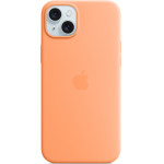 Apple Iphone 15 Plus Silicone Case With Magsafe Orange Sorbet - (MT173ZMA)