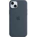 Apple Iphone 15 Plus Silicone Case With Magsafe Storm Blue - (MT123ZMA)