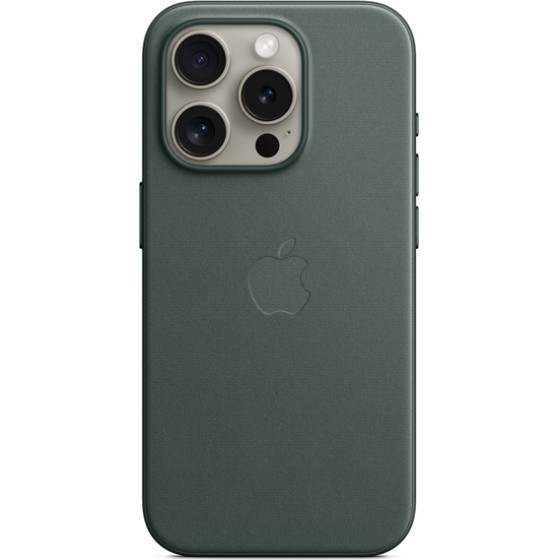 Apple Iphone 15 Pro Finewoven Case With Magsafe Evergreen - (MT4U3ZMA)