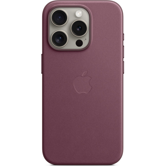 Apple Iphone 15 Pro Finewoven Case With Magsafe Mulberry - (MT4L3ZMA)