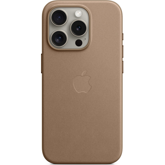 Apple Iphone 15 Pro Finewoven Case With Magsafe Taupe - (MT4J3ZMA)