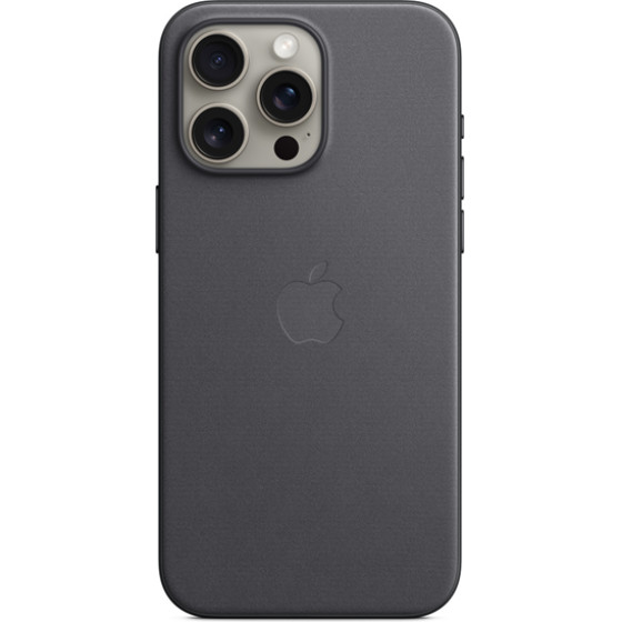 Apple Iphone 15 Pro Max Finewoven Case With Magsafe Black - (MT4V3ZMA)