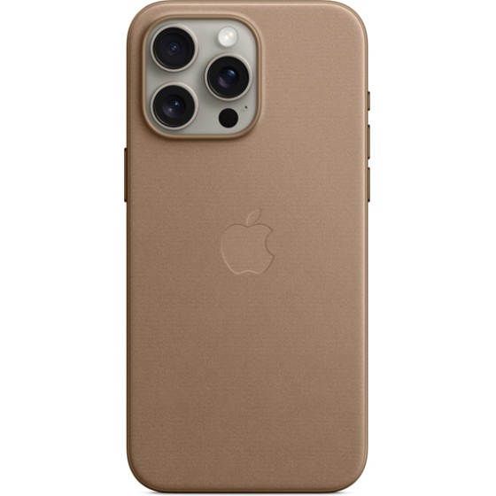 Apple Iphone 15 Pro Max Finewoven Case With Magsafe Taupe - (MT4W3ZMA)