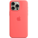 Apple Iphone 15 Pro Max Silicone Case With Magsafe Guava - (MT1V3ZMA)