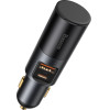 Baseus Car Charger Cigarette Lighter Expansion USB/Type-C PD+Qc 120W Gray - (CCBT-C0G)