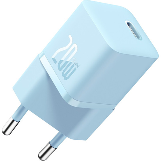 Baseus GaN5 Fast Charger 1C 20W Eu Blue - (CCGN050103)