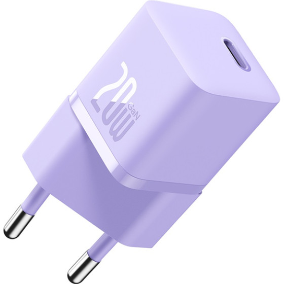 Baseus GaN5 Fast Charger 1C 20W Eu Purple - (CCGN050105)