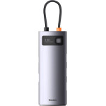 Baseus Multifunctional Hub Docking Station Metal Gleam Series 4 In 1 Type-C To Usb 3.0 Gray - (WKWG070013)
