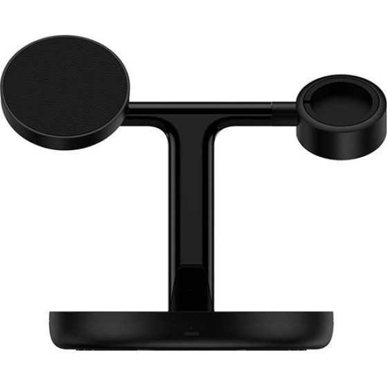 Baseus Swan 3-in-1 Wireless Magnetic Charger 20W Black - (WXTE000101)