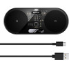 Baseus Wireless Charger 2-in-1 Digital 20W Black + Usb To Type-C Cable 1m - (WXSX010101)