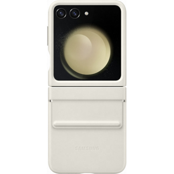 Samsung Flap Eco Leather Case Galaxy Z Flip5 Cream - (EF-VF731PUEGWW)