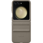 Samsung Flap Eco Leather Case Galaxy Z Flip5 Etoupe - (EF-VF731PAEGWW)