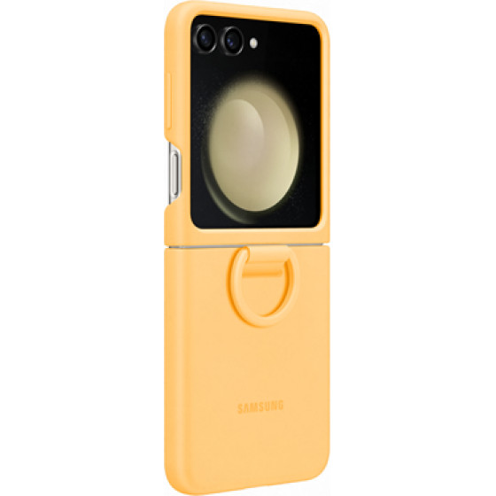 Samsung Silicone Ring Cover Galaxy Z Flip5 Apricot - (EF-PF731TOEGWW)