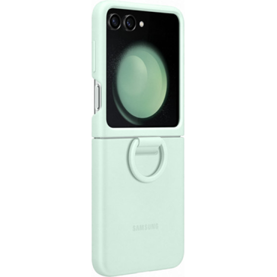 Samsung Silicone Ring Cover Galaxy Z Flip5 Ocean Green - (EF-PF731TMEGWW)