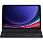 Samsung Slim Book Cover Keyboard Tab S9 Black - (EF-DX710UBEGWW)