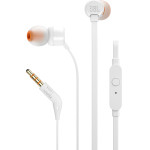 JBL Handsfree T110 White - (JBLT110WHT)