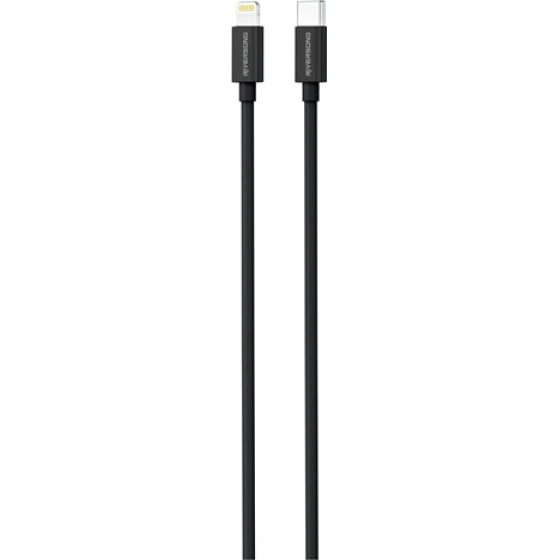 Riversong Cable Lightning to Type-C 3A 20W Lotus 08 1m Black - (CL76BL)