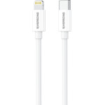 Riversong Cable Lightning to Type-C 3A 20W Lotus 08 1m White - (CL76W)