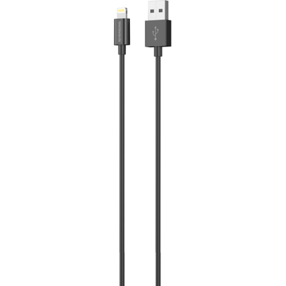 Riversong Cable USB to Lightning 3A Lotus 08 1.2m Black - (CL71BL)