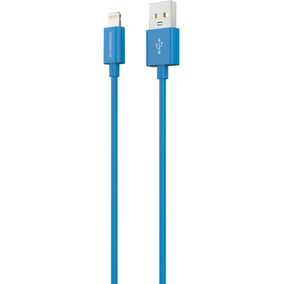Riversong Cable USB to Lightning 3A Lotus 08 1.2m Blue - (CL71BU)